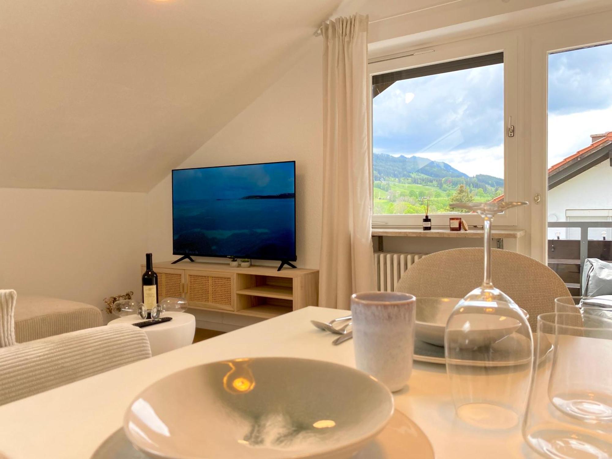 Best Butler Alpspitz Apartment Kueche Parken Balkon Nesselwang Exterior foto