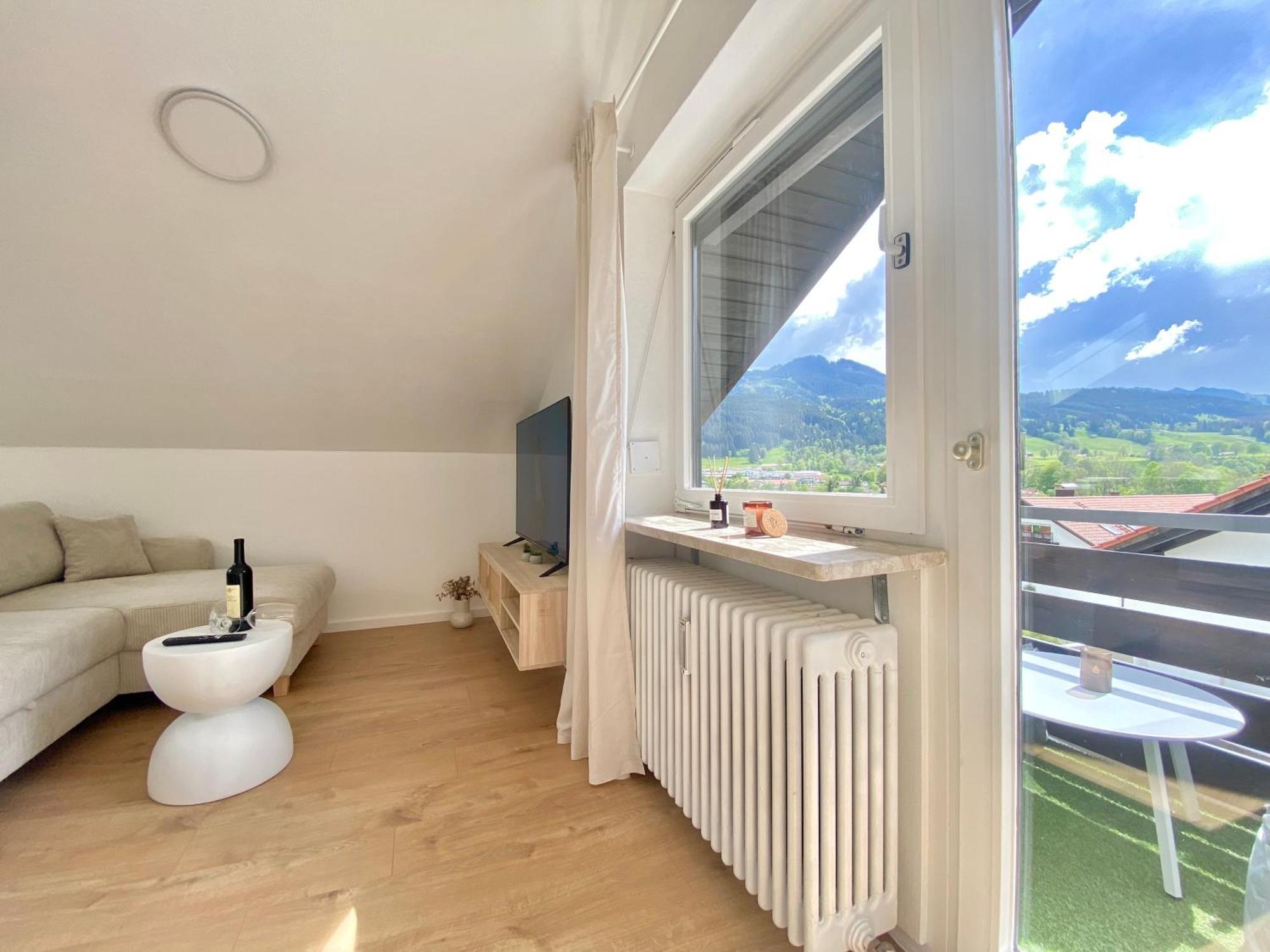 Best Butler Alpspitz Apartment Kueche Parken Balkon Nesselwang Exterior foto